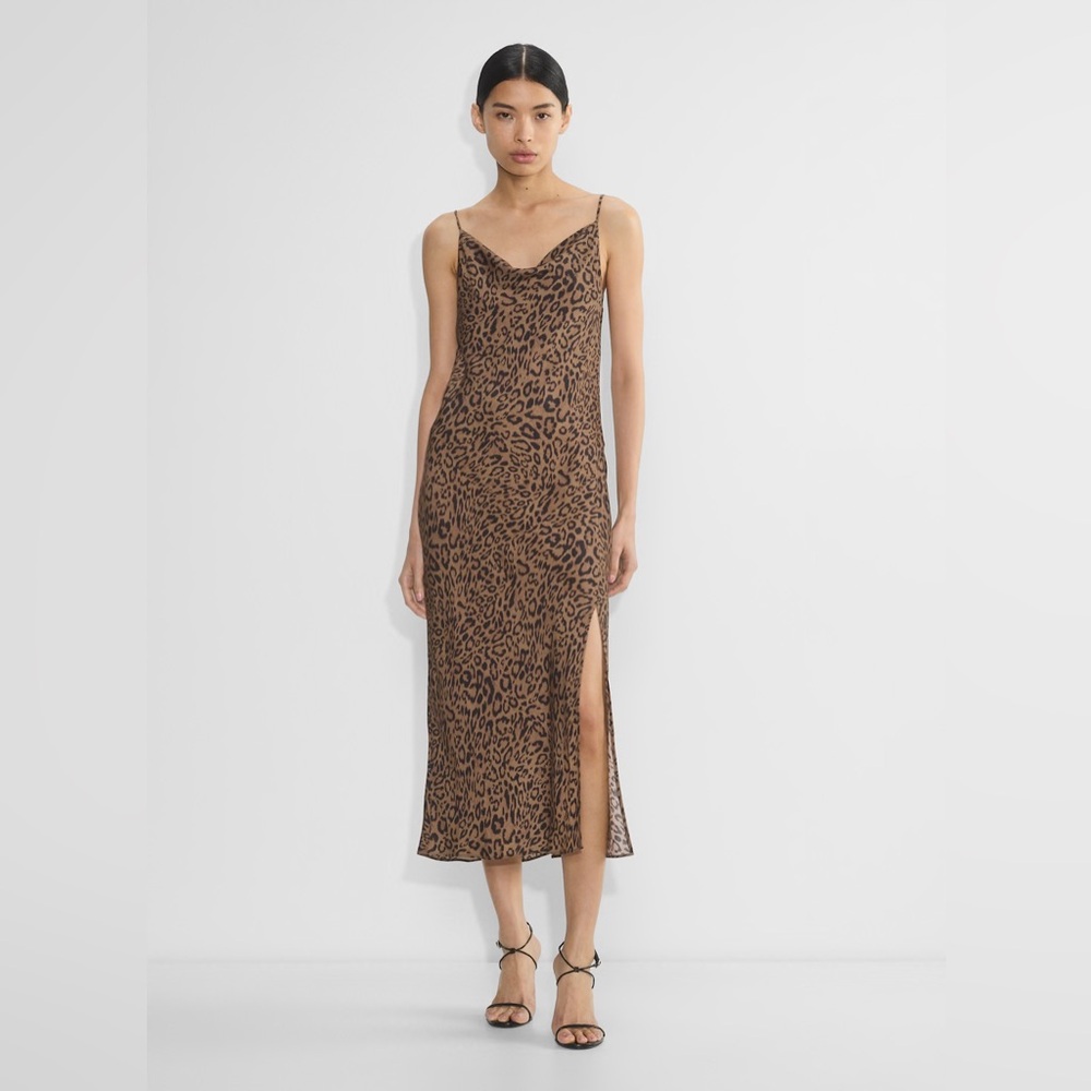 Aritzia Babaton Fonda Satin Dress